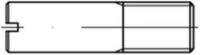 Contorion Schraube DIN 427/ISO 2342 Schaftschraube M4x8 Edelstahl A1 blank...