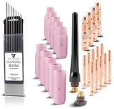 STAHLWERK Elektrowerkzeug-Set WP-26 WIG Schwei&szlig;zubeh&ouml;r Verschlei&szlig;teile Set