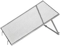 Pro-Bau-Tec Durchwurfsieb Durchwurfsieb Stahl 100 x 60 cm, Stahl