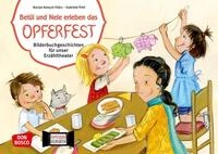Kinderbuch Bet&uuml;l und Nele erleben das Opferfest. Kamishibai Bildkartenset....