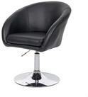 MCW Esszimmerstuhl MCW-F19, Abgerundete R&uuml;ckenfl&auml;che, 360&deg; drehbar,