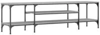 vidaXL TV-Schrank TV-Board Grau Sonoma 161x35x45 cm Holzwerkstoff & Eisen