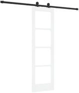 vidaXL Haust&uuml;r Schiebet&uuml;r ORKDAL Wei&szlig; 61 x 198,5 cm Massivholz Kiefer und...