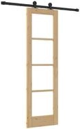 vidaXL Haust&uuml;r Schiebet&uuml;r ORKDAL Natur 61 x 198,5 cm (1-St)