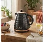 HOMCOM Wasserkocher Schnellkochfunktion, 360&deg; Drehbasis, 1.7 l, 2200 W,...