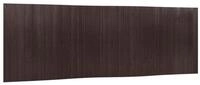 vidaXL Paravent, Raumteiler Dunkelbraun 165x600 cm Bambus