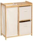 5five Simply Smart W&auml;schekorb Bambusregal mit W&auml;schekorb TIDY BOX und...