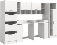 xonox.home Aufsatzschrank Free (8tlg. Set inkl. H&auml;nge-, W&auml;sche-,...