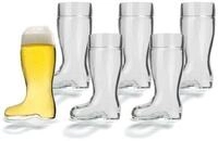 St&ouml;lzle Bierglas Stiefel Biergl&auml;ser 250 ml 6er Set, 6-tlg., Glas