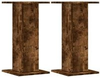 vidaXL Blumenst&auml;nder Pflanzenst&auml;nder 2 Stk. R&auml;uchereiche 30x30x60 cm...