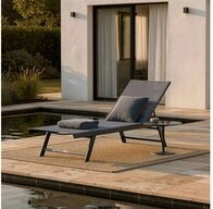 HOME DELUXE Gartenliege NAILEA - 192 x 60 x 32&ndash;96 cm, verstellbare...