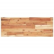 vidaXL Regal Schweberegal 100x30x2 cm Massivholz &Ouml;lbehandelt, 1-tlg.