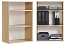 mokebo B&uuml;cherregal Der B&uuml;cherwurm, 60x91x34,5 cm, in Sonoma Eiche, Aktenregal,
