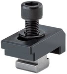 R&ouml;hm Maschinenschraubstock, Spannpratze einfach f&uuml;r T-Nut M16 x 20 mm