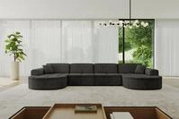 ALTDECOR Wohnlandschaft TARO-U2, Sofa Praktische Bequeme Funktionsecke Couch...