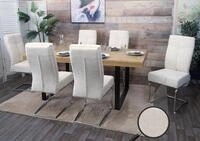 MCW Esszimmerstuhl MCW-G56-E6 (Set, 6 St), Hohe Stoffqualit&auml;t 490 g/m&sup2;