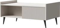 WFL GROUP Couchtisch Arysa (erh&auml;ltlich in einer Gr&ouml;&szlig;e 100x60x45 cm),...
