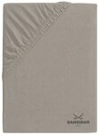 Sansibar Sylt Spannbettlaken Topperbezug SANSIBAR Jersey BL 180x200 cm braun