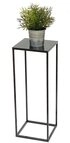 DanDiBo Blumenhocker Metall Schwarz Eckig Blumenst&auml;nder Beistelltisch 434...
