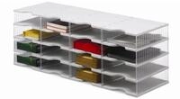 STYRO Organizer Postverteilstation styropost Grundeinheit 16 F&auml;cher...