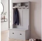 MCW Garderobe MCW-P27, Stilvolles Landhausdesign f&uuml;r einen einladenden