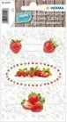 HERMA Etikettenpapier Herma Etiketten f&uuml;r den Haushalt 76 x 35 mm Erdbeere 4...