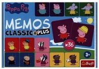 Trefl Spiel Memos classic&plus Peppa Pig (Kinderspiel)