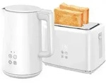 autolock Fr&uuml;hst&uuml;cks-Set Wasserkocher Toaster Set mit 1,5L Wasserkocher und 2,