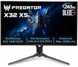 Acer X32 X5 LCD-Monitor (4K QD-OLED Gaming-Monitor mit Touchscreen)