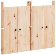 vidaXL Schrankt&uuml;r, T&uuml;ren f&uuml;r Outdoor-K&uuml;che 2 Stk. 50x9x82 cm Massivholz...