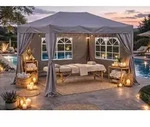 Quick Star Faltpavillon Pop-Up, mit 4 Seitenteilen, (Faltpavillon inklusive