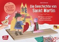 Kinderbuch Die Geschichte von Sankt Martin. Erz&auml;hlschienen-Figurenset...