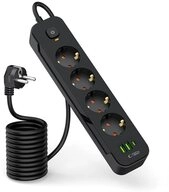 TECH PROTECT Tech-Protect PCL4X3 Steckdosenleiste 4-fach USB-C...