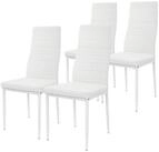 ML-DESIGN Polsterstuhl 4er Set Esszimmerst&uuml;hle K&uuml;chenst&uuml;hle mit R&uuml;ckenlehne,