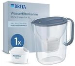 BRITA Wasserfilter Kanne MAXTRA Style Essential XL blau (3,6l), 1x Pure...