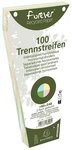 EXACOMPTA Aktenordner 6x 100 Trennstreifen trapez gelocht RC Kart 105x240mm...