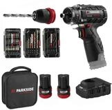 PARKSIDE PERFORMANCE&reg; Akku-Drehschlagschrauber 12 V Akku-Bohrschrauber-Starterset