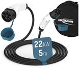 ANSMANN AG Ladekabel Typ 2 mit 22 kW f&uuml;r Hybrid- & Elektroauto 5 Meter lang
