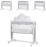 Chipolino Komplettbett Babywiege elektrisch Ultima, Beistellbett...