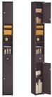 SoBuy Badkommode BZR34-II, Badschrank schmal, Badezimmerm&ouml;bel,...