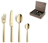 Amefa Besteck-Set VENTURA (24-tlg), 6 Personen, Edelstahl Rostfrei 18/10,