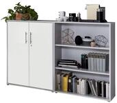 BMG M&ouml;bel Aktenschrank Office Edition Schrankwand 1 niedrig abschlie&szlig;bar, in