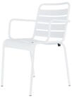 Fiam Stuhl Mya Metal aus Aluminium, Wei&szlig;