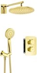 TRIZERATOP Unterputzarmatur Unterputz-Duschset, mit thermostatischer Box Gold