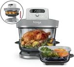NINJA Fritteuse AS090EUWH, 5,7 L XL Glas-Hei&szlig;luftfritteuse mit 5 Programmen