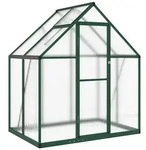 furnicato Gew&auml;chshaus 169x114x195 cm Gr&uuml;n und transparent gr&uuml;n 114 cm x 195...