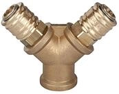 RIEGLER Verteiler Riegler Verteiler mit 2 Schnellverschlusskupplungen NW 7,2, G...