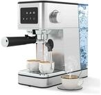 COSTWAY Espressomaschine, 20 Bar, mit Milchaufsch&auml;umer & 1,7L Tank, Touch