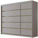 MIRJAN24 Kleiderschrank Amber VII (mit drei Schwebet&uuml;ren) 250x58x215 cm