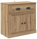 vidaXL Highboard Highboard Artisan-Eiche 70 x 35,5 x 67,5 cm Holzwerkstoff (1...